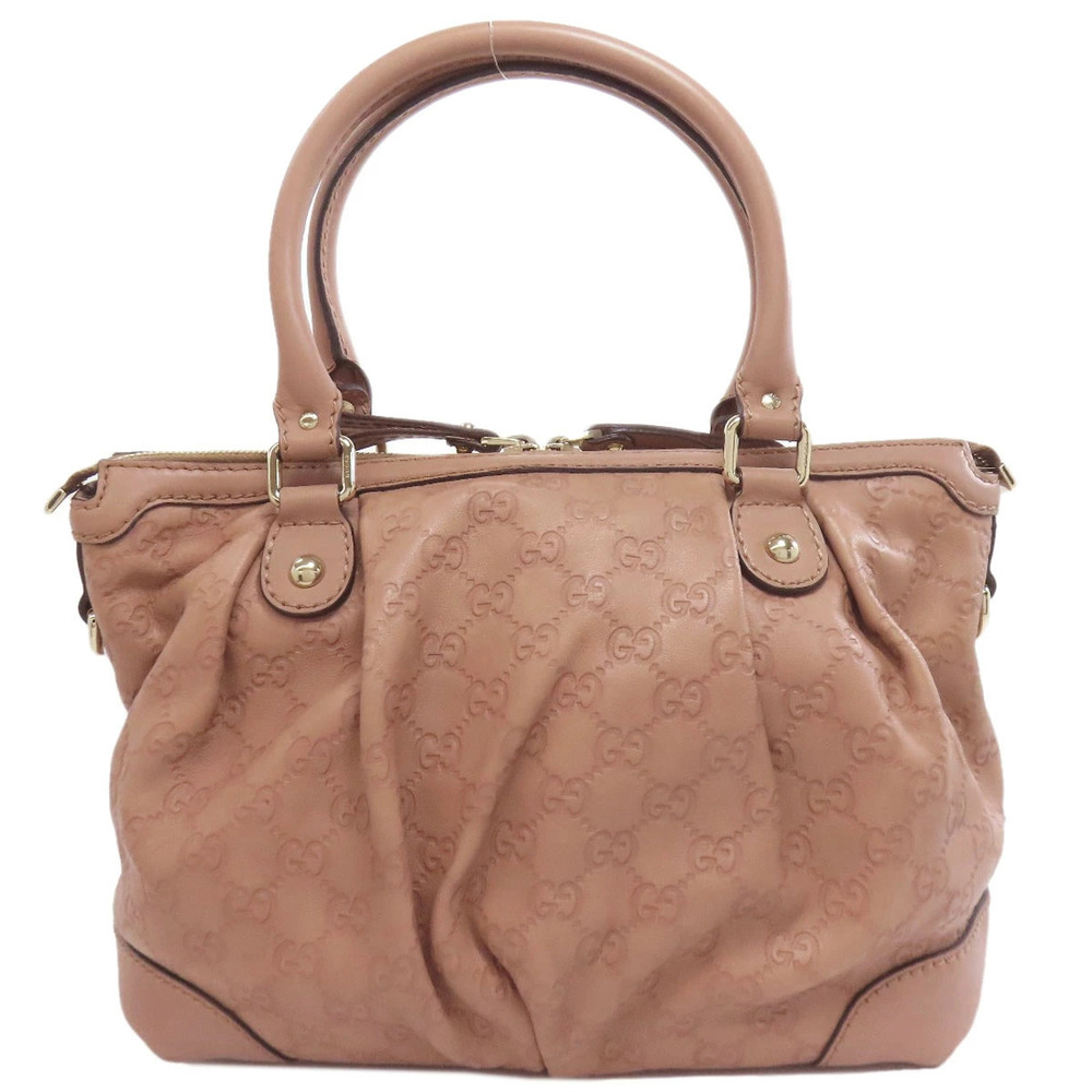 Gucci Sukey GG Handbag Leather